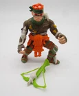 Vintage 1989 TMNT Rat King Action Figure w Weapon Teenage Mutant Ninja Playmates