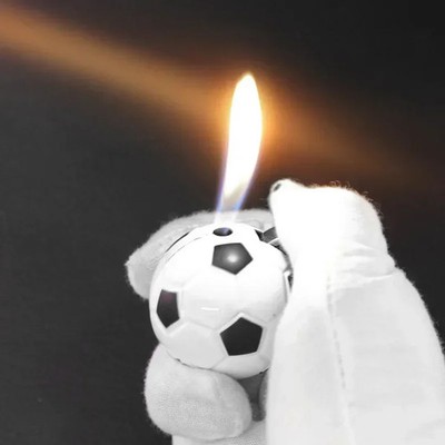 Metal Portable Mini Inflatable Lighter Open Flame Igniter Personalized