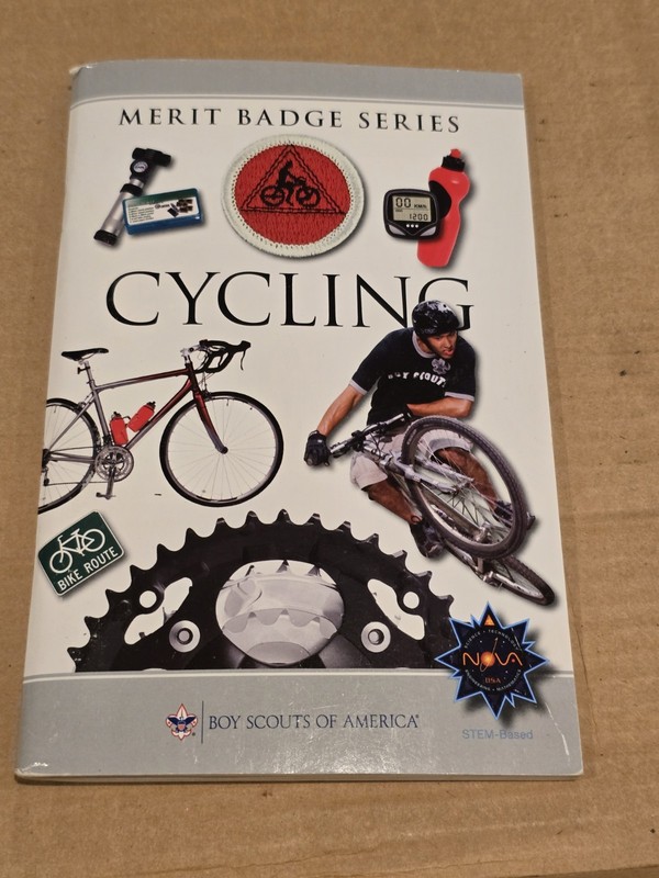 BSA-Merit Badge Series "Cycling" Current Printing Boy Scouts of America