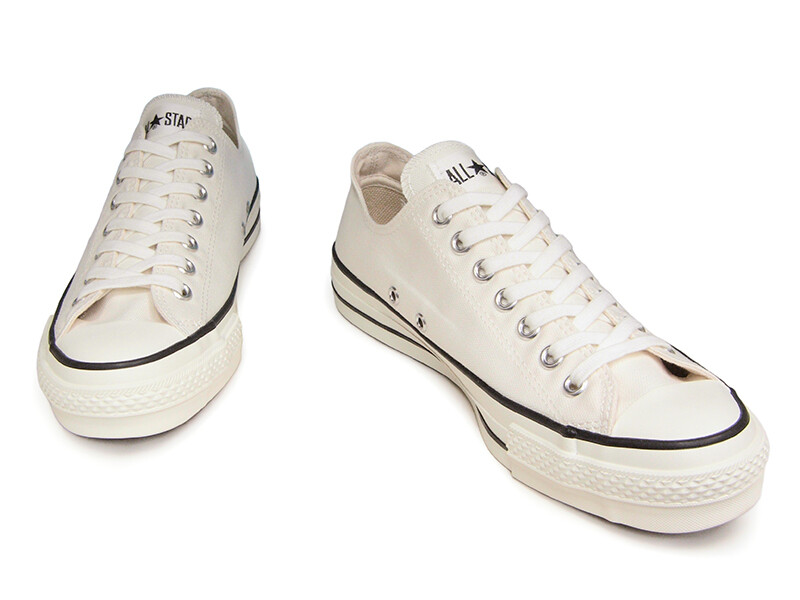 Converse Canvas All Star J OX White Lo Made in Japan Unisex