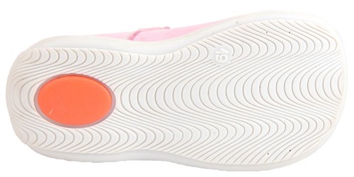 DE OSU -Spain -Baby Girls Pink Lime Leather Dress Shoes -European 19 -US size 4 - Picture 4 of 4