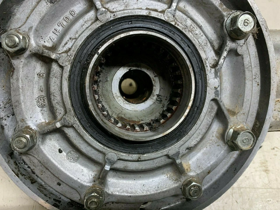 Yamaha Virago 700 1985 OEM conjunto de transmisión final con eje de transmisión Foto 4 de 4