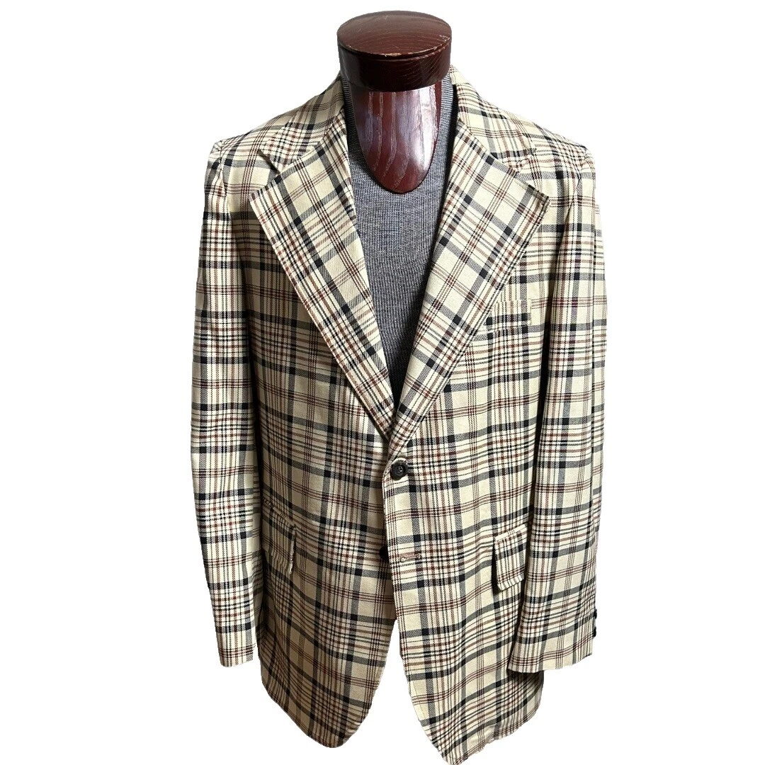 Multicolor Check Suits & Blazers for Men