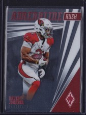 2019 PANINI PHOENIX ADRENALINE RUSH DAVID JOHNSON #15 CARDINALS NORTHERN IOWA