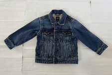 GAP KIDS Dark Wash Denim Jacket Sz XS 4-5Y