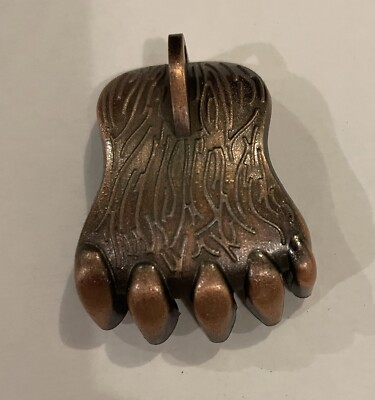 Grizzly Brand Snuff Can Label Cutter Lid Opener Bear Claw