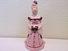 Kay Finch Pink Vintage Lady Figurine