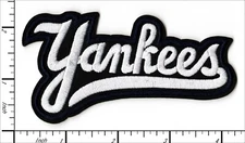 26 Pcs Embroidered Iron on patches Yankees Baseball  102x55mm AP030nYc