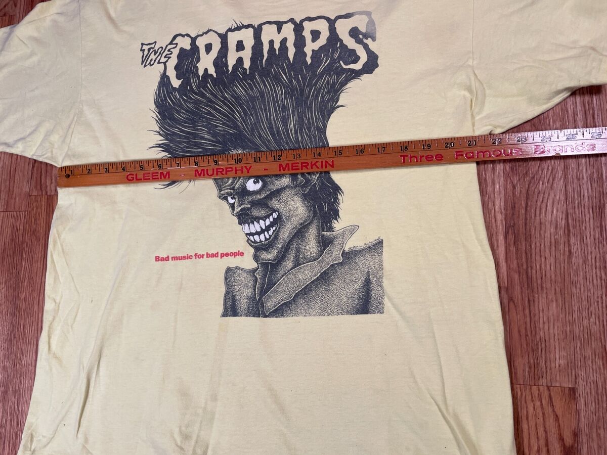 Vintage 80s THE CRAMPS クランプスtシャツ Vintage 80s THE CRAMPS クランプス tシャツ