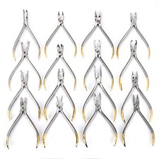 16Types Dental Ortho Pliers Surgical Instruments End Cutter Forceps Wire Bending