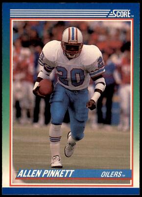Allen Pinkett #22 1990 Score | eBay