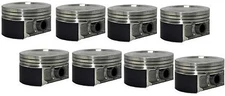 Coated Skirt Dish Pistons for 1999-2004 Ford Lightning S/C 330 5.4L SOHC P.I.