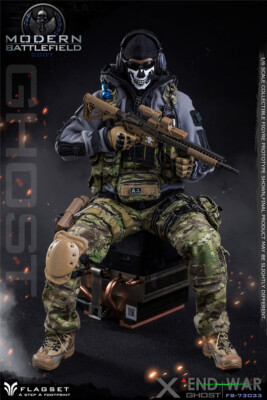 FLAGSET FS73033 END WAR GHOST Modern Battlefield 1/6 Action Figure