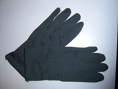 Boy's Gray Formal Gloves - One size fits most boys