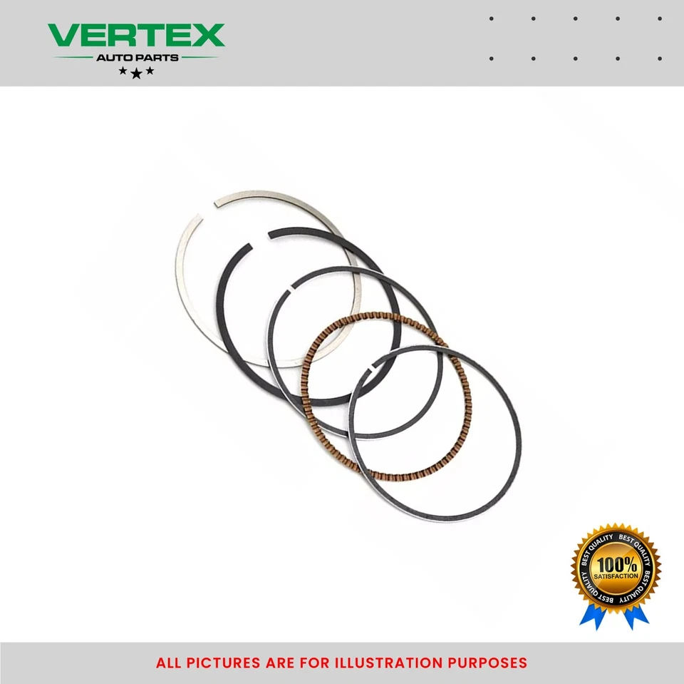 适用于 VAUXHALL OPEL LOTUS Z20LET STD BORE 86 毫米马勒活塞环 4X - 全新 — 第 2/2 张图片