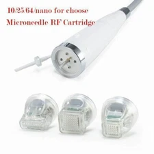Replace 10/25/64 Pins Disposable Cartridges Tips For RF Machine Facial Skin Care