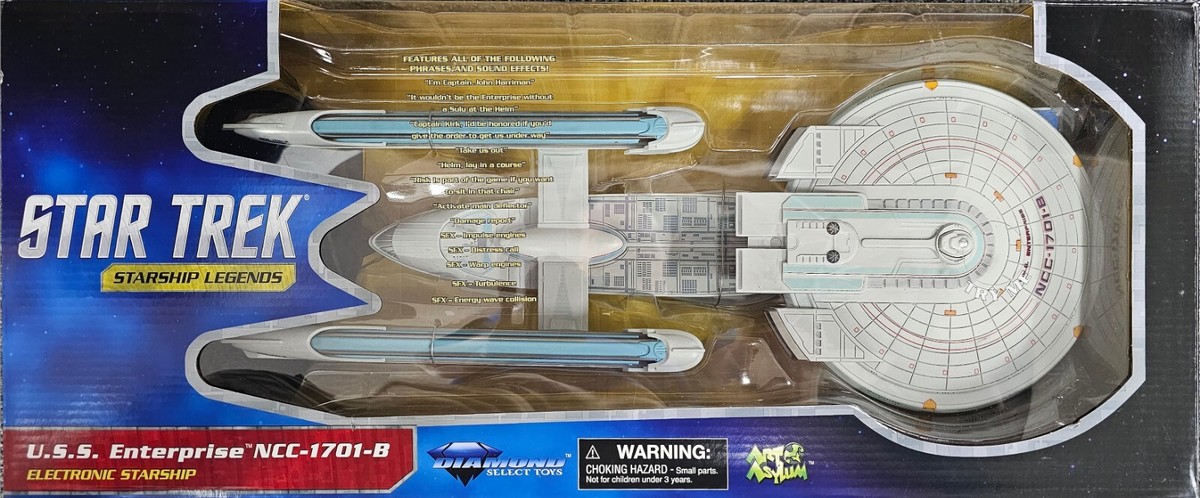 U.S.S Enterprise NCC-1701-B STAR TREK Starship Legends Diamond Select Toys MIB | eBay U.S.S Enterprise NCC-1701-B STAR TREK Starship Legends Diamond Select Toys MIB | eBay
