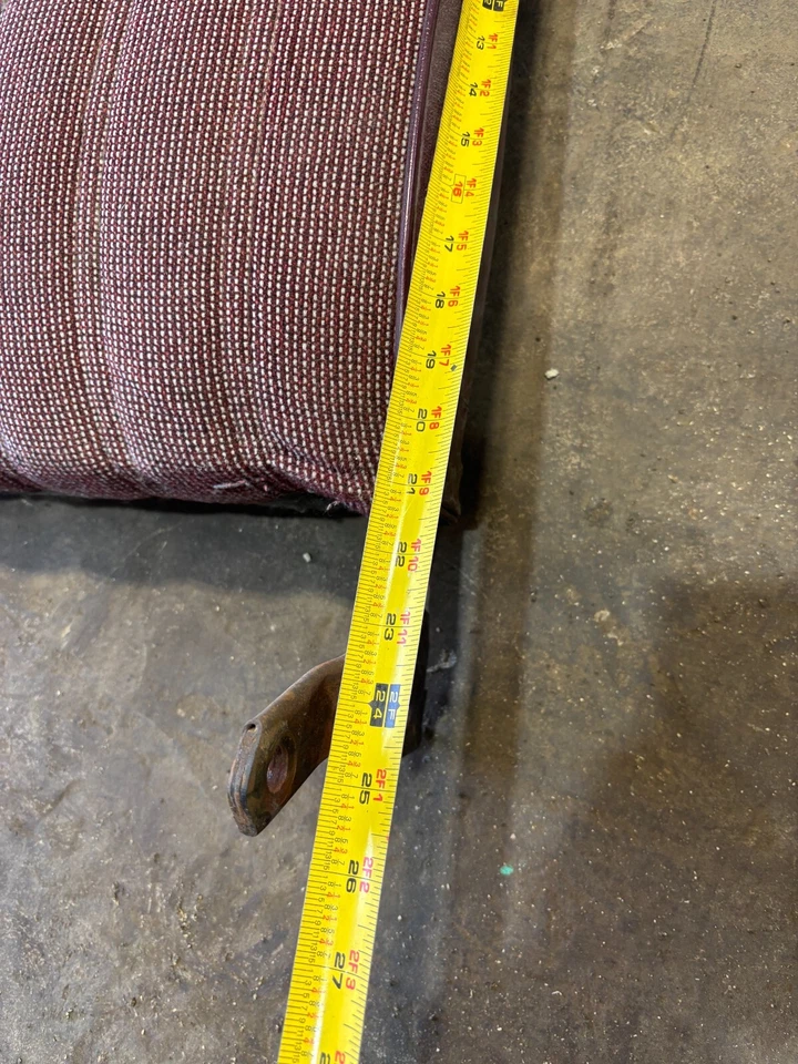 1973 1987 Chevrolet K10 C10 BENCH SEAT BASK REST UP FRAME FOAM CORE K30 C30 K20 - Image 4 of 4