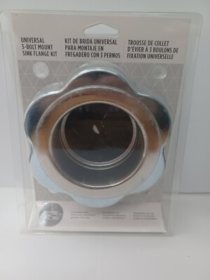 Moen Garbage Disposal 3-Bolt Mount Sink Flange Kit Free Shipping 