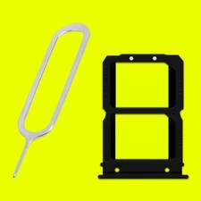 Displaceable Standard SIM and Memory Card Tray Holder for OnePlus 6T A6013 USA