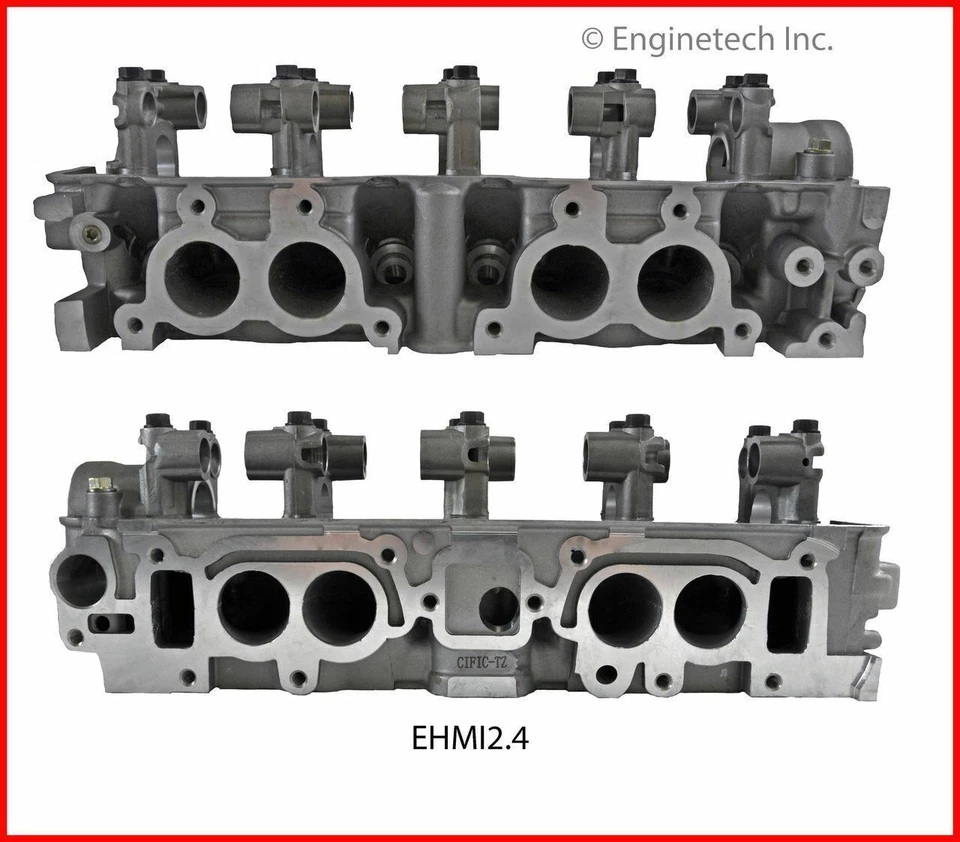 Enginetech EHMI2.4 | Nueva culata desnuda para 89-95 Mitsubishi 2.4L/2351 4G64 Foto 2 de 4