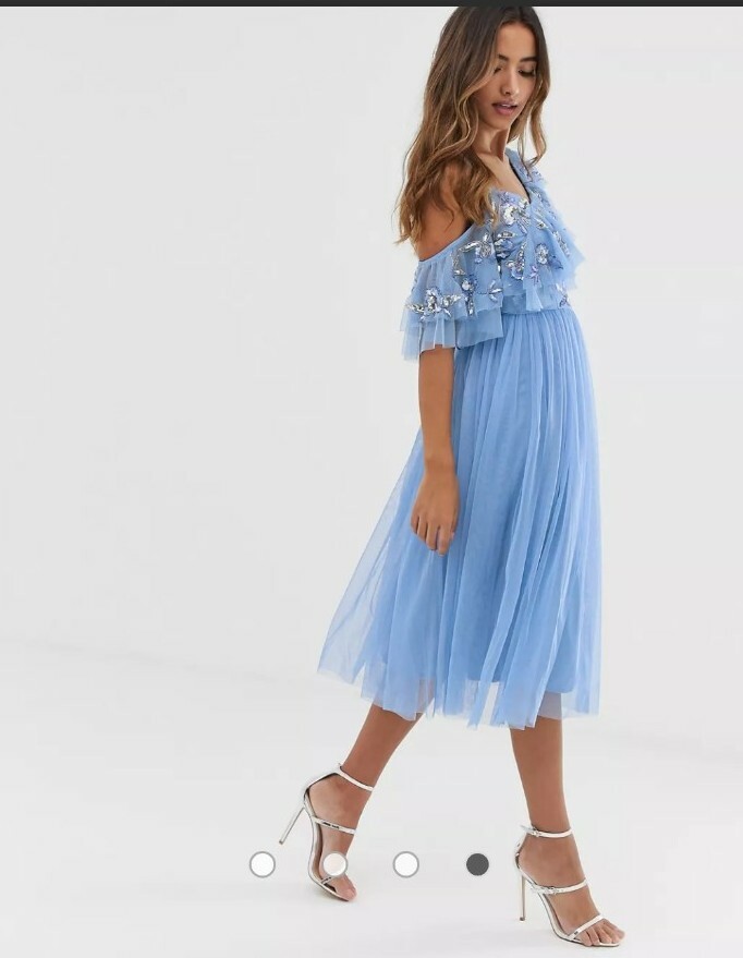 the toe BLUEBELL TULLE DRESS