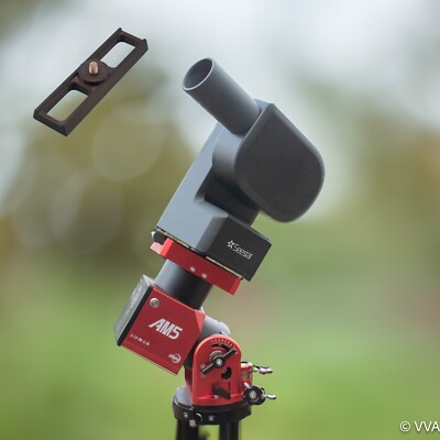 Vixen Dovetail Bar with 3/8'' Camera Bolt   For ZWO Seestar S50/S30 telescopes