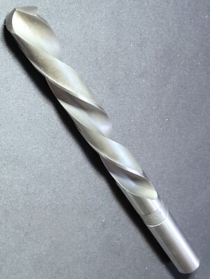 11/16'' Left Hand Taper Length Drill Bit Straight Shank HSS 118° Pt Union Twist 