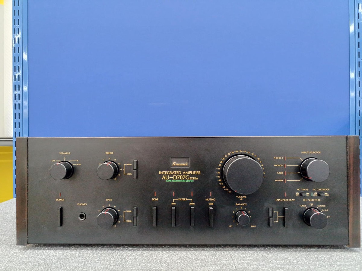 SANSUI （サンスイ） プリメインアンプ AU-D707G Extra SANSUI AU-D707G Extra | MacBSの日常生活的日記