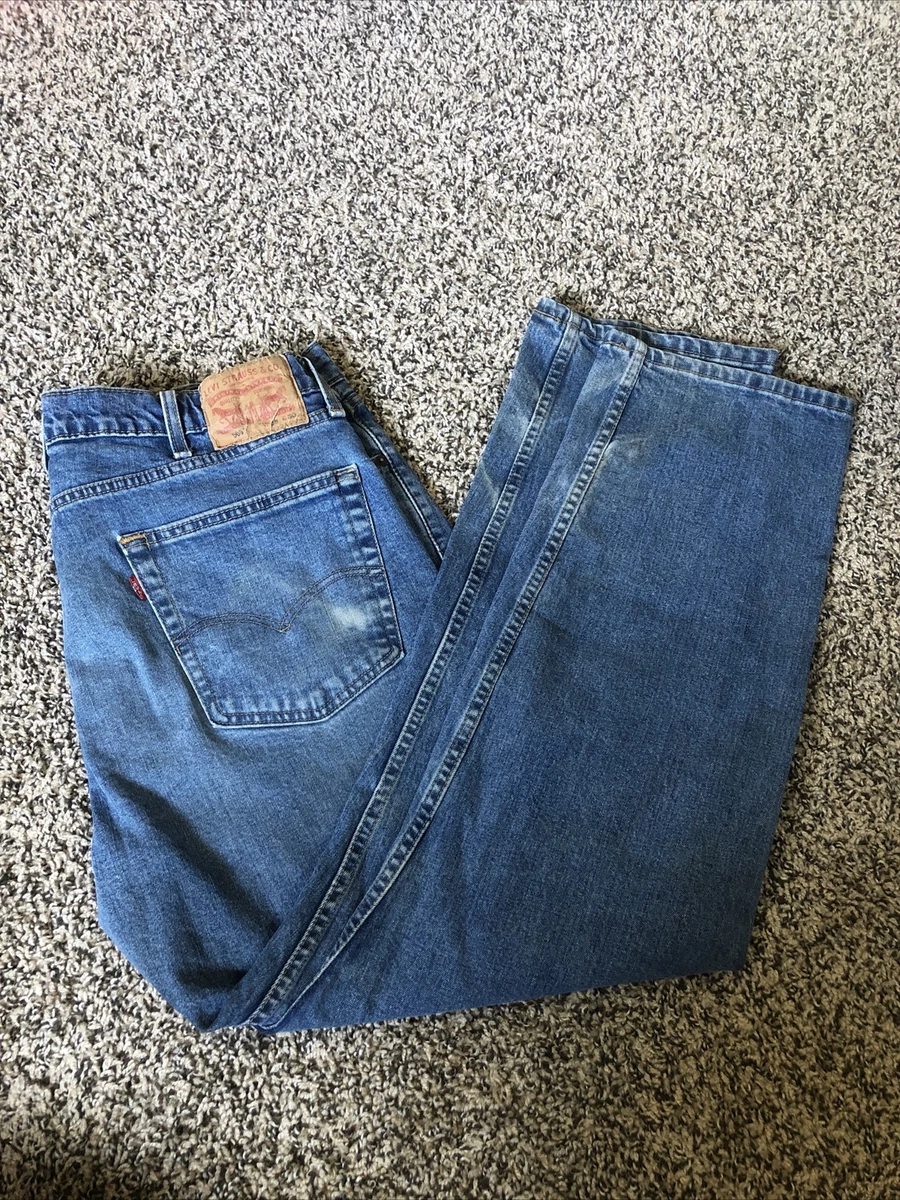 LEVI LEVIS 505 REGULAR FIT MEN S JEANS SIZE 38 X 30 RED TAB