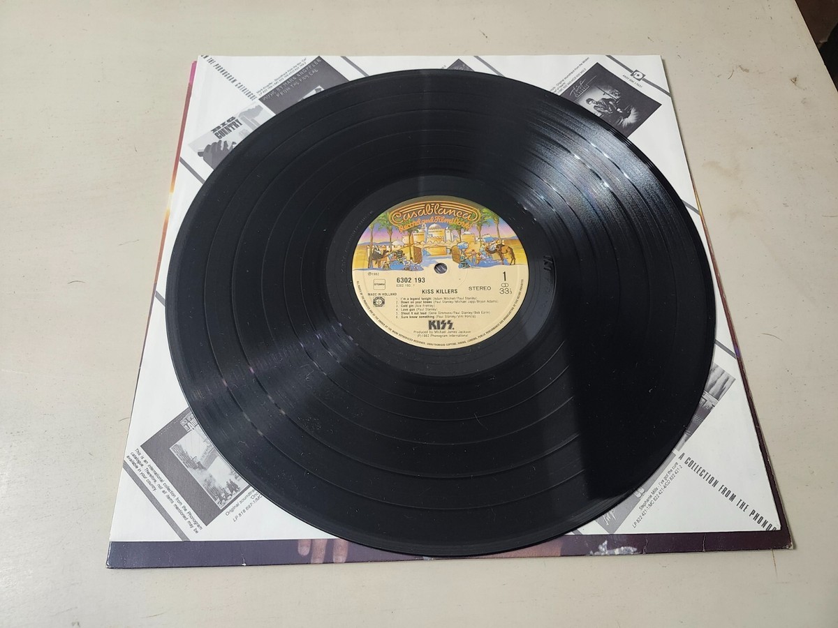 KISS RARE Holland Pressing Killers Vinyl 1982 Vintage LP