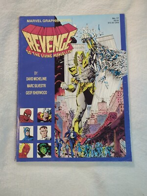 Revenge Of The Living Monolith Marvel 1985 Starring The Avengers 1st print
