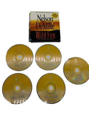 Wild Fire Nelson DeMille John Corey Series #4 Abridged Audio Book CD Scott Brick