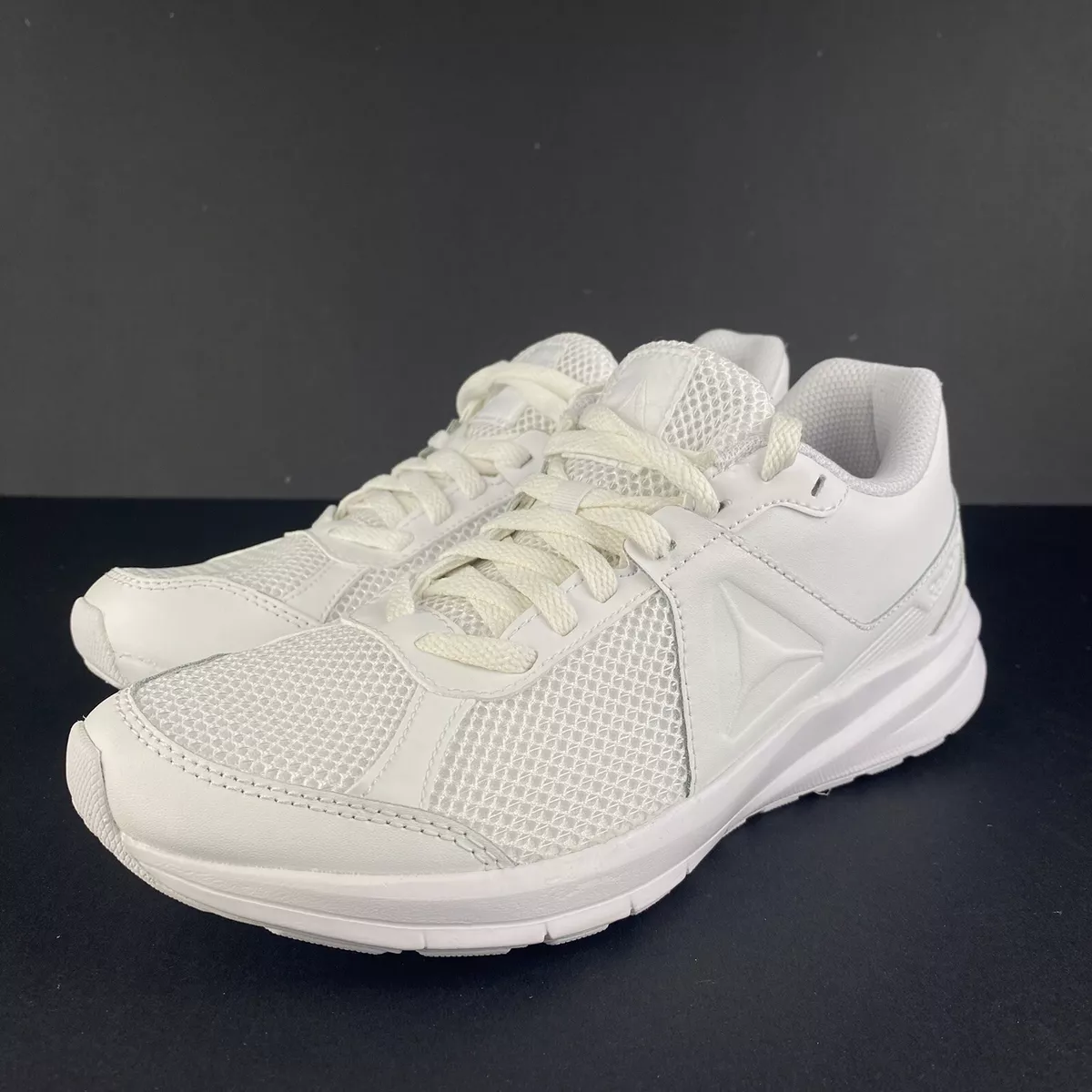 Reebok Women s Endless Road Pr D Running Shoe Size 8 Triple White