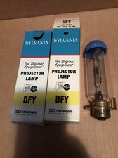 Qty 2 DFY 115-120V 1000W Sylvania Projector Lamp New Old Stock