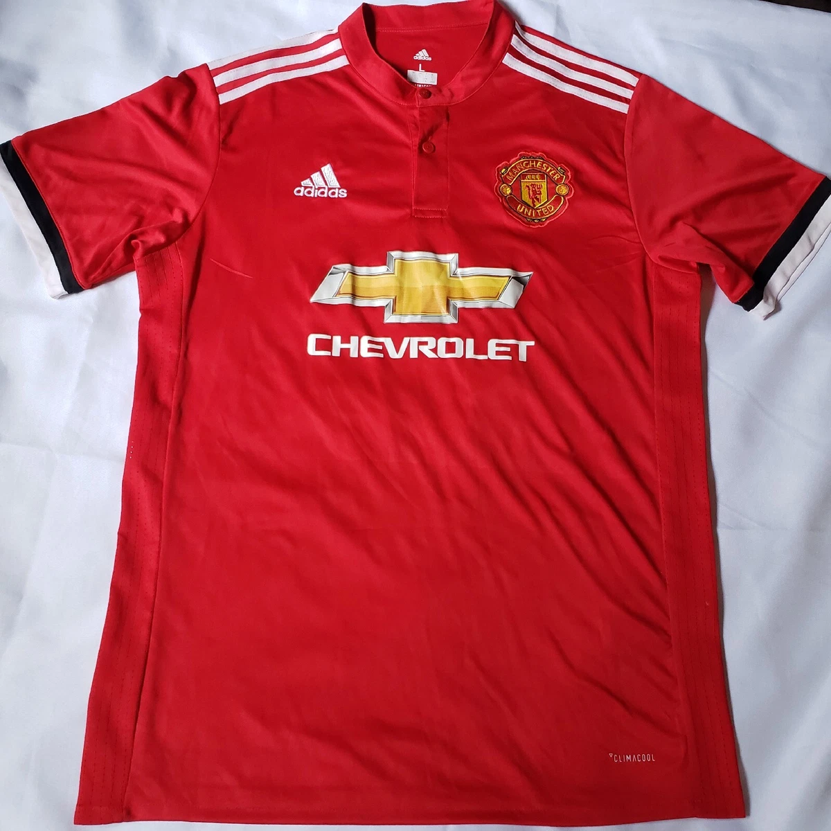 Adidas Manchester United L Ibrahimovic #10 Soccer Football Jersey