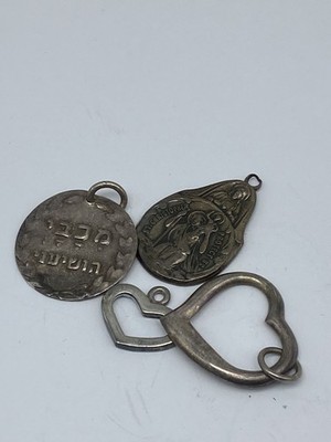 Sterling Silver Charm Bundle 4 pcs 10.7g