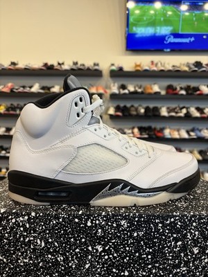 Jordan 5 Reverse Metallic Size 10.5 Brand New DD0587-110 Black White