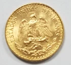 Photo of a 1945 Mexico 2 Pesos Gold from an eBay listing that sold on Jul 12, 2026