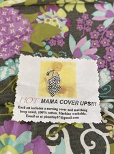 Hot Mama Cover Ups Nursing Cover Flora Handmade Unbranded  New