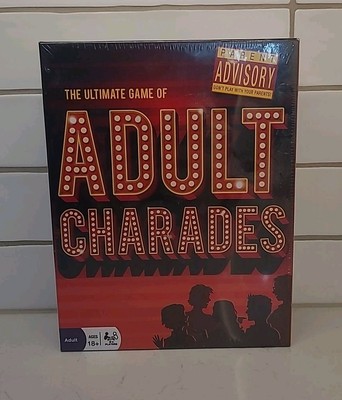 Adult Charades Outset Media Game Ages 18+ 2+ players SEALED (GSHF3)