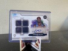 2024 Topps Motif Leonard Miller Rookie Quad Relic Jersey Auto Silver RC /49