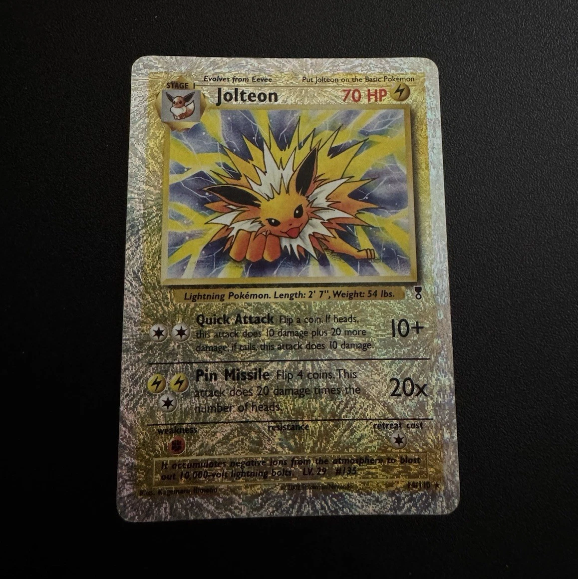 【希少】ブースター 2002 レジェンダリーコレクション 花火ホロ リバースホロ Pokémon Pokémon TCG Legendary Collection Holo Rare Individual