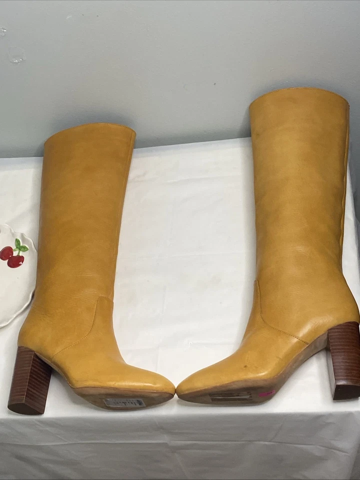 Retailed $695 Loeffler Randall 女式过膝靴 Vero Cuoio 制造 — 第 3/4 张图片