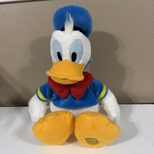 Genuine Authentic Original Disney Store Donald Duck 16" Plush Stuffed Animal