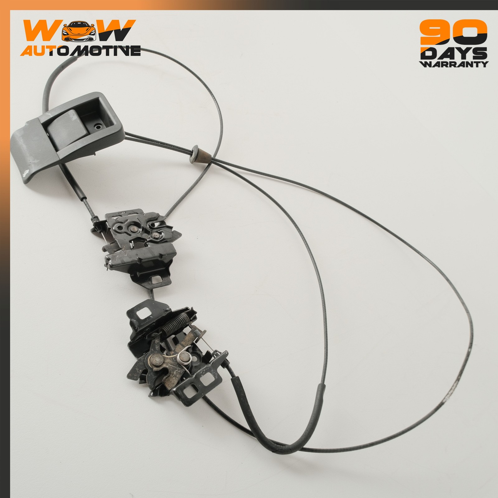 05-13 CHEVROLET CORVETTE C6 FRONT HOOD LATCH RELEASE HANDLE CABLE ASSEMBLY OEM