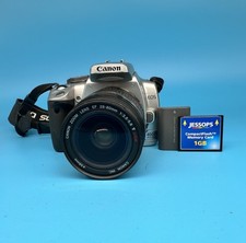 Canon EOS 400D DSLR Camera With 28-80mm Lens & CF Card - Tested *no Auto Focus*