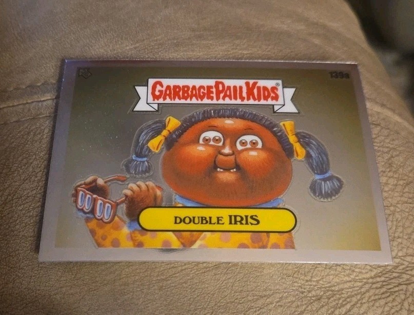 2021 Garbage Pail Kids Chrome Series 4 GPK Double Iris #139a