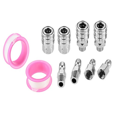 #ad 4Sets NPT 1 4 Inch Quick Connect Pressure Washer Fittings Stainless Steel $22.26