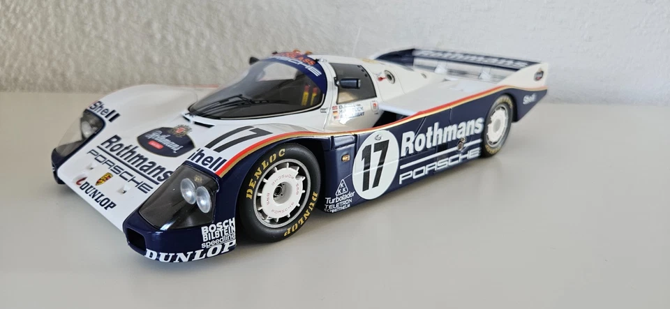 1:18 Spark Porsche 962 #1 7 Le Mans Sieger  1987 18LM87 - Bild 3 von 4